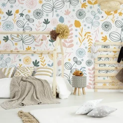 Acte Déco Papier peint enfant Cueillette 340x250cm*Enfant Papier Peint Enfant
