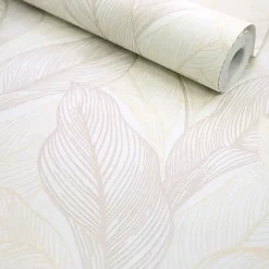 Décoweb Papier peint expansé sur intissé - Rose gold - Strelitzia - Rouleau(x)