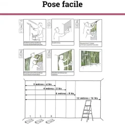 Hot Scenolia Papier peint intissé AUTOMNAL forêt orangée 400 x 270 cm (LxH) - Tapisserie murale panoramique XXL, Made in France par