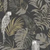 Clearance GoodHome Papier peint Intissé Roite or et tabac