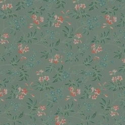 Hot Lutece Papier peint intissé Heritage imprimés fleurs, rose, rouge l.1005 x l.53cm Lutèce