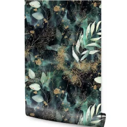 Best Muralo Papier Peint Intissé NATURE Feuilles Aquarelle Pour Salon