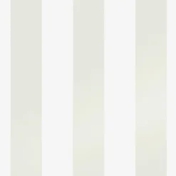 Laura Ashley Papier peint intissé Perlescent Stripe imprimé rayures beige, blanc L.1000 x l.52cm