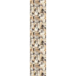New Ambiance Sticker Papier peint intissé pré-encollé - SCANDINAVE ABSTRAIT TONS AUTOMNE - 1 rouleau de 300x60cm