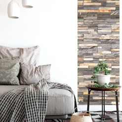 Sale Ambiance Sticker Papier peint intissé pré-encollé - PAREMENT EN PIERRE CHESTER - 1 rouleau de 300x60cm