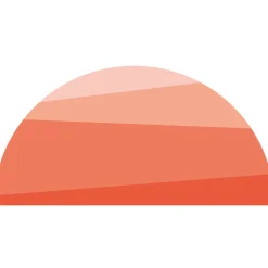Sale Ambiance Sticker Papier peint intissé pré-encollé fresques géantes - COUCHER DE SOLEIL ORANGE - 60x120cm