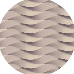 Ambiance Sticker Papier peint intissé pré-encollé fresques géantes - FRESQUE DESIGN VAGUES D'ILLUSION - 90x90cm