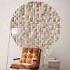 Sale Ambiance Sticker Papier peint intissé pré-encollé fresques géantes - FRESQUE MOSAÏQUE - 90x90cm