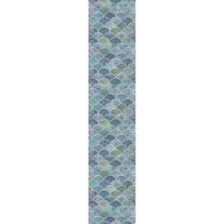Ambiance Sticker Papier peint intissé pré-encollé - ORNEMENTS CHIC OCEAN - 1 rouleau de 300x60cm
