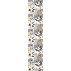 Ambiance Sticker Papier peint intissé pré-encollé - DESIGN SCANDINAVE NUANCES DE GRIS - 1 rouleau de 300x60cm* Papier Peint Géométrique