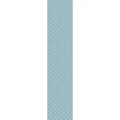 Ambiance Sticker Papier peint intissé pré-encollé - ART DÉCO BLEU CLAIRE ÉVENTAIL - 1 rouleau de 300x60cm* Papier Peint Art Déco
