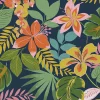 Best Envy Papier peint intissé So exotic night imprimé fleurs tropicales rose, vert, bleu L.1000 x l.52cm
