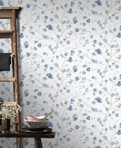 Superfresco Easy Papier peint intissé Ushi fleurs d'hiver* Papier Peint Fleuri