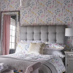 Laura Ashley Papier peint intissé Wild meadow imprimé fleurs multicouleurs L.1000 x l.52cm* Papier Peint Fleuri