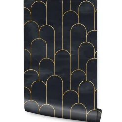 Sale Muralo Papier Peint MOTIFS Modernes Art Déco Pour Salon