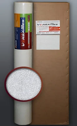 Best Edem Papier peint non-tissé blanc à peindre 80304BR60 à relief de type Papier ingraine