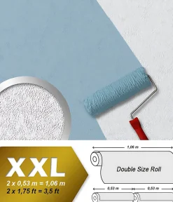 Online Edem Papier peint non-tissé 80377BR60 à peindre pour mur et plafond texturé décorative