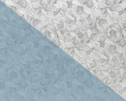 Edem Papier peint non-tissé 80322BR60 blanc à peindre texturé de trait de pinceau 1 rouleau* Papier Peint À Peindre