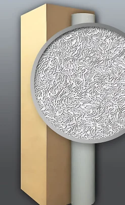 Edem Papier peint non-tissé 80333BR60-4 blanc à peindre texture décorative 4 rouleaux