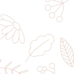 Acte Déco Papier peint panoramique enfant Danse des Feuilles, Beige 450 x 250cm*Enfant Papier Peint Enfant