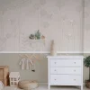Acte Déco Papier peint panoramique enfant Mélodie des plantes, Beige 150 x 250cm*Enfant Papier Peint Enfant