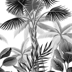 GoodHome Papier peint panoramique Tarama L.280 x l.159 cm* Papier Peint Naturel Et Tropical|Papier Peint