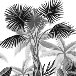 GoodHome Papier peint panoramique Tarama L.280 x l.159 cm* Papier Peint Naturel Et Tropical|Papier Peint