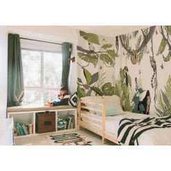 Acte Déco Papier peint panoramique enfant Jungle couleurs clair 170x250cm*Enfant Papier Peint Enfant