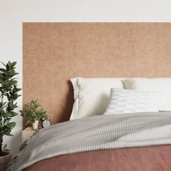 Best GoodHome Papier peint pré-encollé vinyle intissé géométrique Easy Roll Barrington rose l.53 x H.1005 cm
