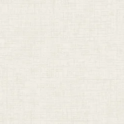 GoodHome Papier peint pré-encollé vinyle intissé uni Easy Roll Pullen blanc l.53 x H.1005 cm* Papier Peint Pré-Encollé