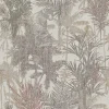 Hot Lutèce Papier peint Savana vinyle intissé léopard beige taupe