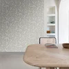 Grandeco Papier peint vinyle expansé sur intissé feuille ginko blanc L.1005 x l.53cm* Papier Peint Naturel Et Tropical|Papier Peint Pour Chambre