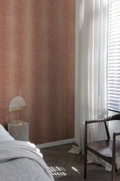 Grandeco Papier peint vinyle expansé intissé Zezi rouge* Papier Peint Uni|Papier Peint Pour Cuisine