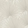 A.S. Creation Papier peint vinyle grainé sur intissé effet mat végétal Antigua As Creation L.1005 x l. 53 cm ecru* Papier Peint Naturel Et Tropical
