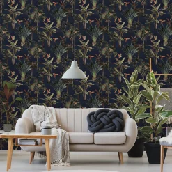 Clearance GoodHome Papier peint vinyle intissé Tantamani
