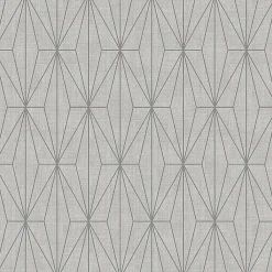 Clearance GoodHome Papier peint Vinyle Intissé Aytasi argent