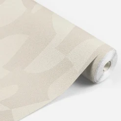 Discount Lutece Papier peint vinyle intissé Allure mat et satiné géométrique beige l.1005 x l.53 cm