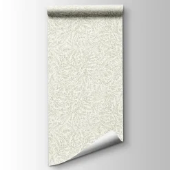 Ugepa Papier peint vinyle intissé petites feuilles vert L.1001 x l.53cm Ugèpa* Papier Peint Naturel Et Tropical|Papier Peint Pour Couloir