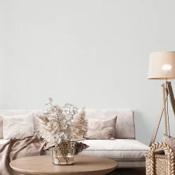 Clearance GoodHome Papier peint Vinyle Intissé Moivre blanc