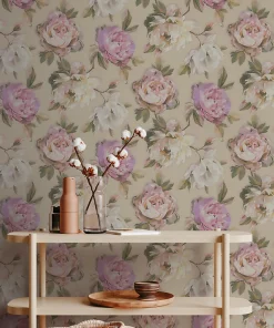 Outlet A.S. Creation Papier peint vinyle sur intissé Fleur L.10.05 x l.0.53 m. - Réf. AS-396081