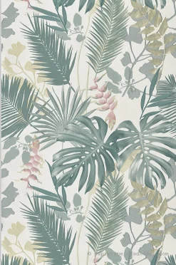 Sale Lutèce Papier peint vinyle sur intissé Jungle L.10.05 x l.0.53 m. - Réf. LTC-51178314