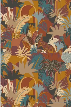 Clearance A.S. Creation Papier peint vinyle sur intissé Jungle L.10.05 x l.0.53 m. - Réf. SP15952