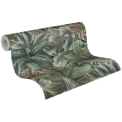 A.S. Creation Papier peint vinyle sur intissé Jungle L.10.05 x l.0.53 m. - Réf. AS-392223* Papier Peint Naturel Et Tropical|Papier Peint Pour Salon