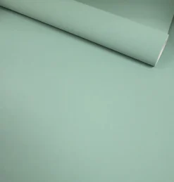 Clearance Décoweb Papier peint vinyle sur intissé - Intemporel - Uni grain fin vert d'eau - Rouleau(x)