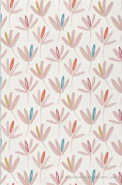 Clearance Lutèce Papier peint vinyle sur intissé Fleur L.10.05 x l.0.53 m. - Réf. LTC-51230403