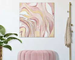 Mauro Ferretti Peinture sur toile abstraite multicolore 80x2,8x80 cm* Pêle-Mêle Et Pense Bête