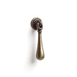 Hot Niubo Pendule en zamak avec finition en cuir, dimensions: 13x65x15mm, inserts: 13mm-