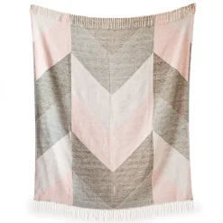 Amadeus Plaid alice 130x170 cm gris-rose* Plaid Canapé