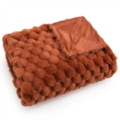 Amadeus Plaid diana terracotta 130x170 cm* Plaid