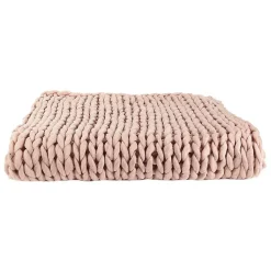 The Home Deco Factory Plaid grosses mailles Chunky 120x150 cm* Plaid Canapé|Plaid